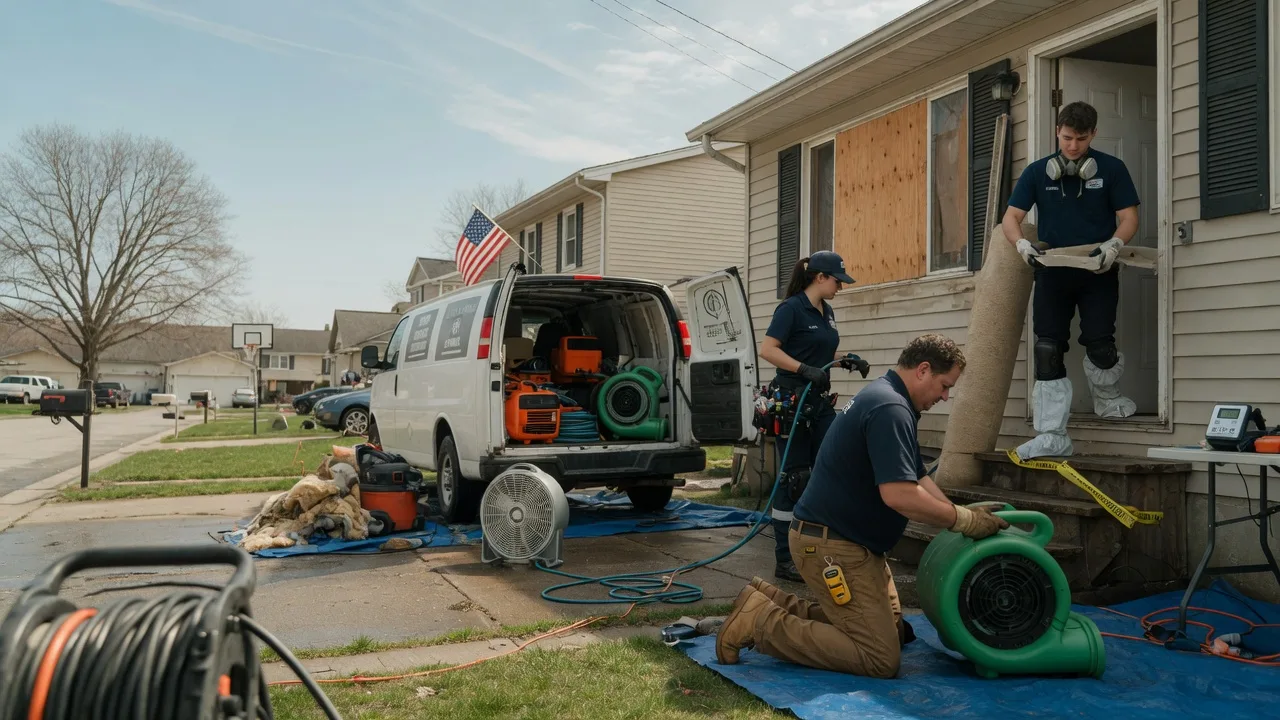 Water Damage Restoration in Stevinson, CA near me